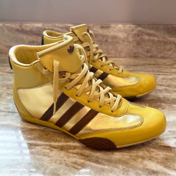 Adidas Apollo 2 Mid 💛🤎 - Picture 1 of 16